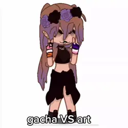 gacha vs art