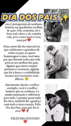 Dia dos pais..