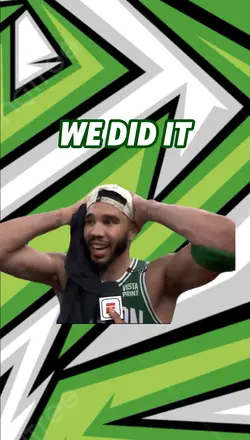 We did it