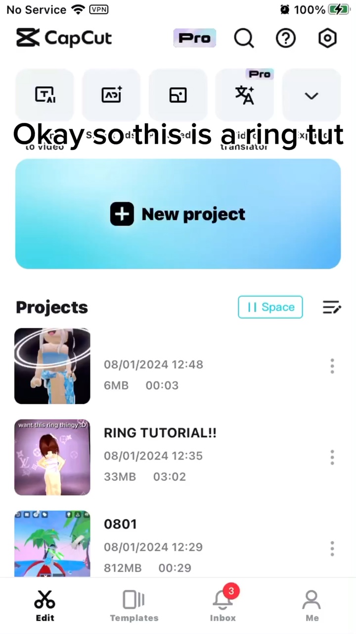 capcut template cover