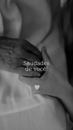 Saudades de você 😞