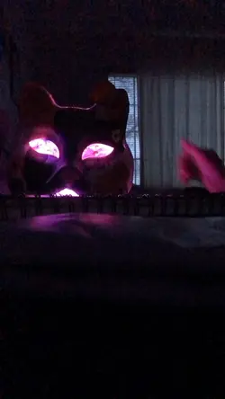 Glowing mask