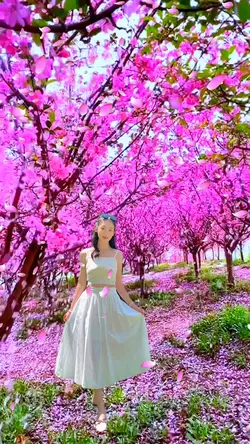 Petal shower