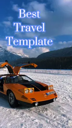 Travel template ❄️