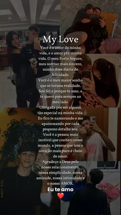 Texto namorado 
