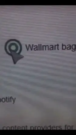 Walmart bag
