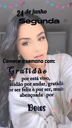 24 DE JUNHO BOM DIA 