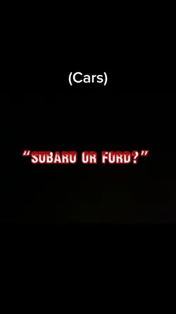 Subaru, always