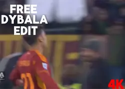 Dybala Free edit
