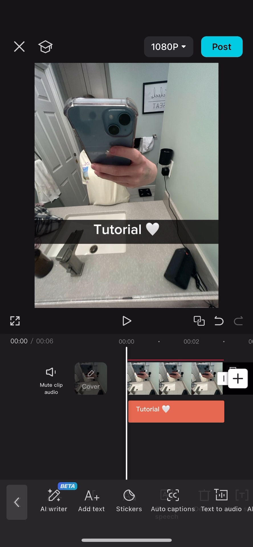 capcut template cover