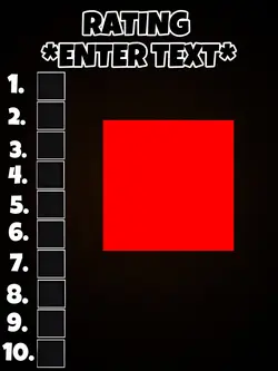 Rating Template