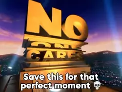 No One Cares