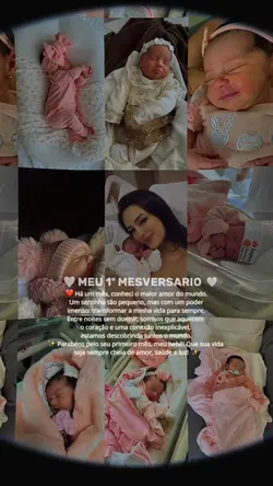 Meu 1º mesversario 🏆