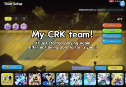 My Crk team!!