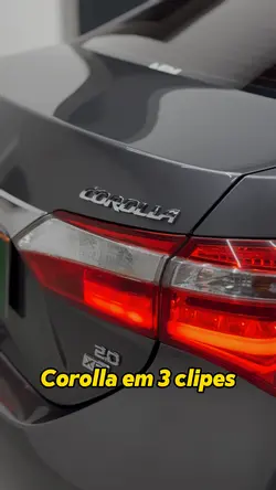 Corolla em 3 clips 