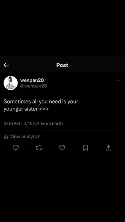 Younger sister
