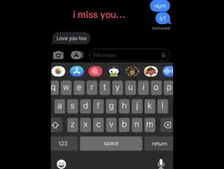 i miss u