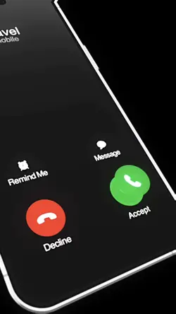 iPhone interface 