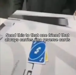 Uno reverse card 