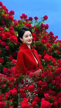 In the flowers