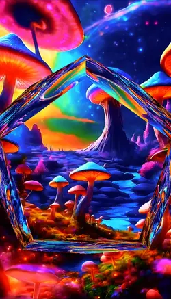 Mushroom alien land