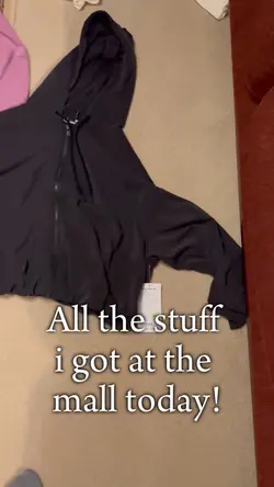 I went shopping!