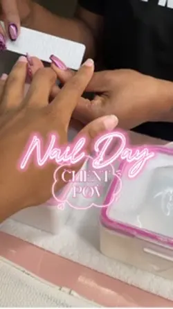 nail day/client pov