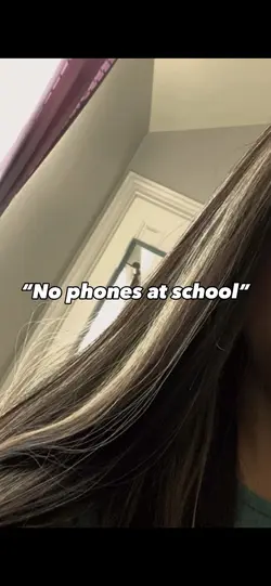“No phones”