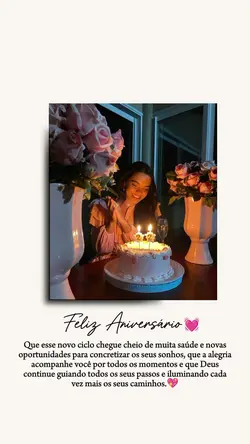 feliz aniversário 
