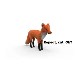 Fox and cat! 
