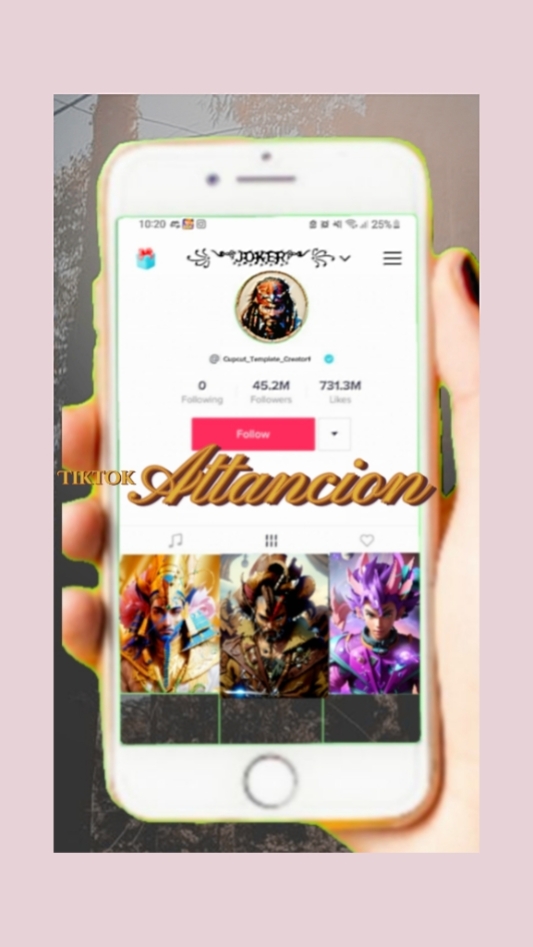 capcut template cover