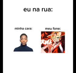 eu na rua: meu fone