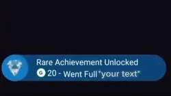 Achievement unlocked
