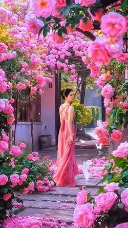Amid the flowers