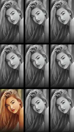 Cartoon photo 