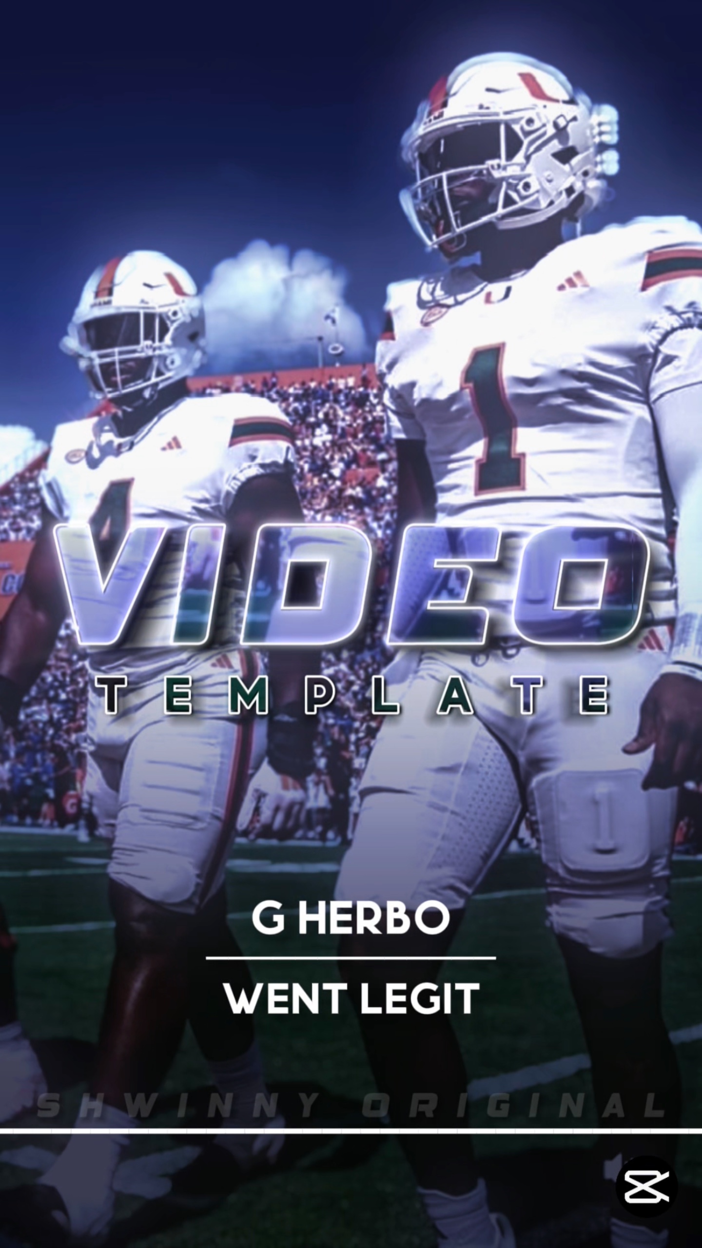 capcut template cover