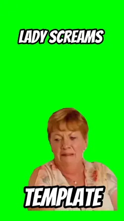 Lady screams 