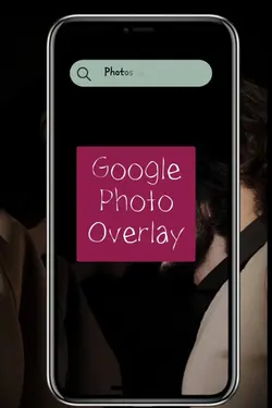 Google photo overlay