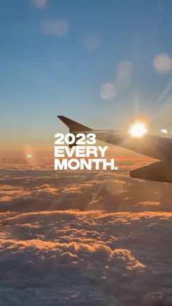 2023 every month