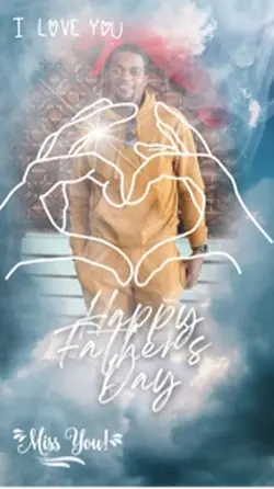 Dad in heaven
