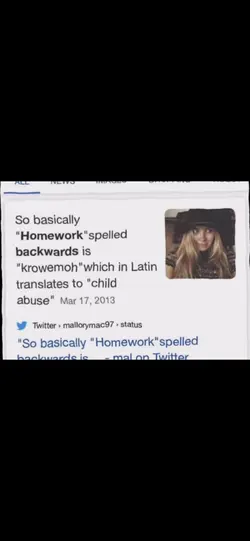 We shouldn’t do hw