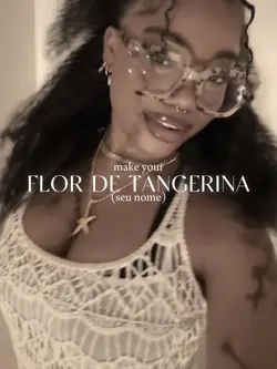Flor de tangerina .
