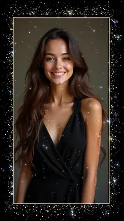 Frame glitter