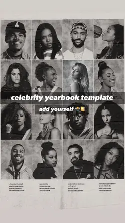 Yearbook template