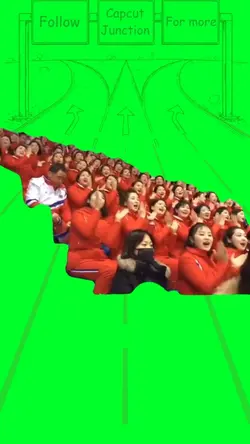 NKorean cheerleaders