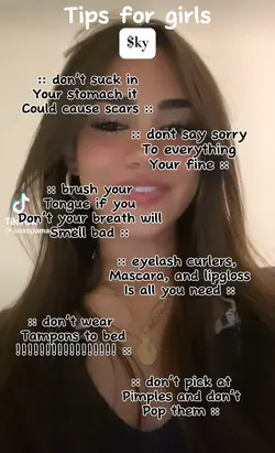 Tips for girls