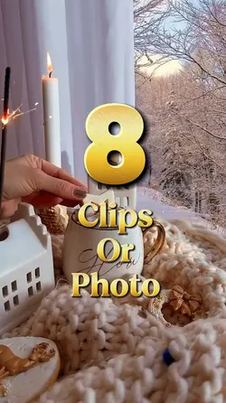 8 clips or photo