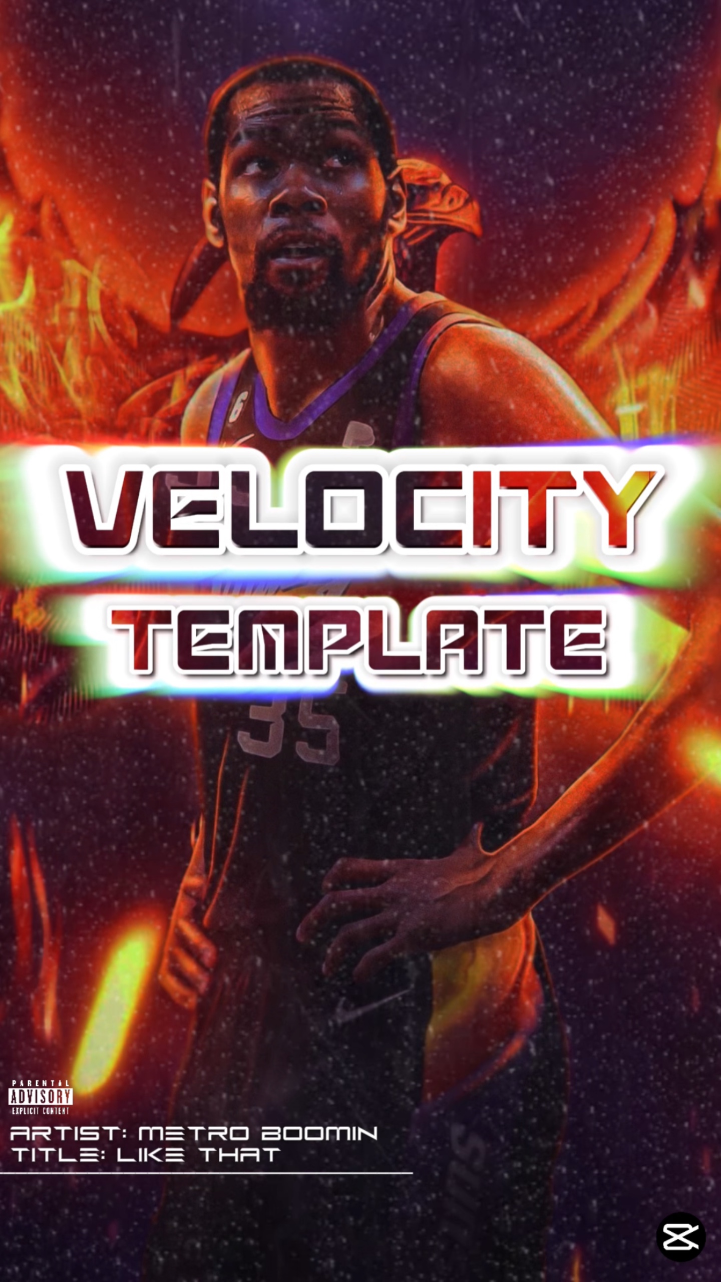 capcut template cover