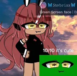 Green screen templat