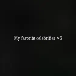 Favorite Celebes 